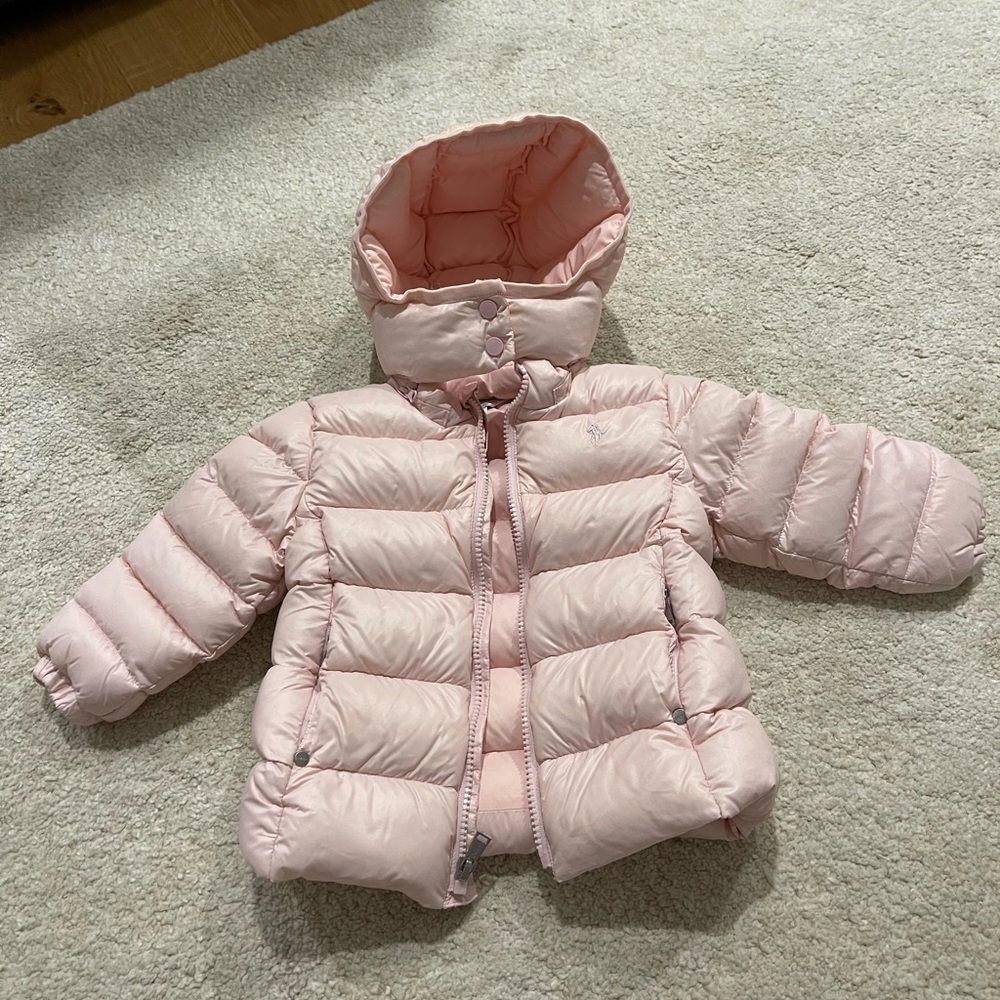 Polo Ralph Lauren baby toddler girl puffer jacket 24M